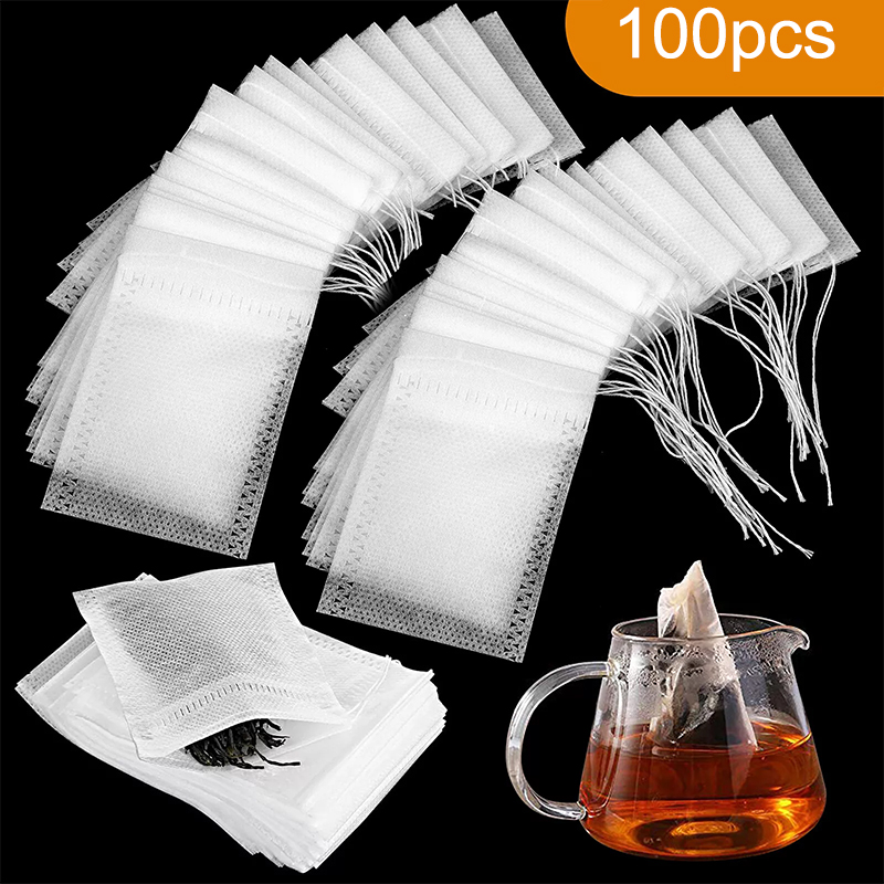 Coffee Tea Spices - ● 100 szt. Włókninowe torebki na