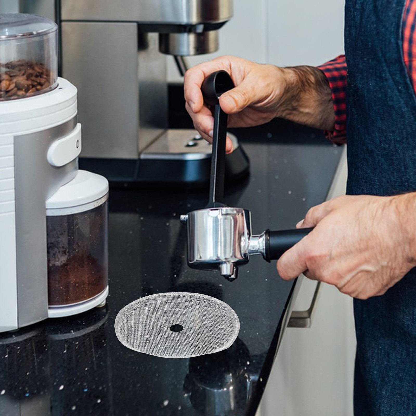 Coffee Tea Replacement - 5 sztuk wytrzymałych filtrów ze stali