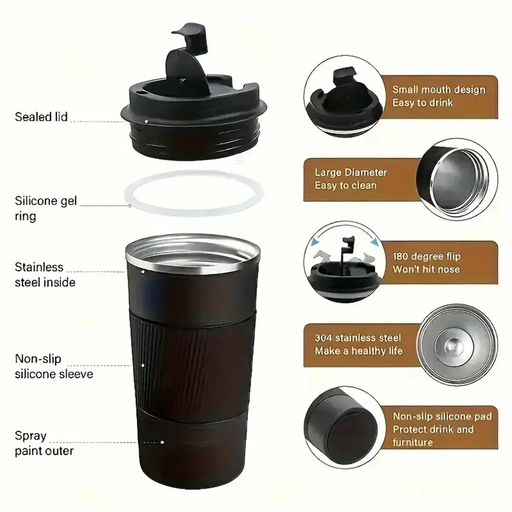 Coffee Tea Exchange - Nowy Termiczny Kubek Termo Cafe na