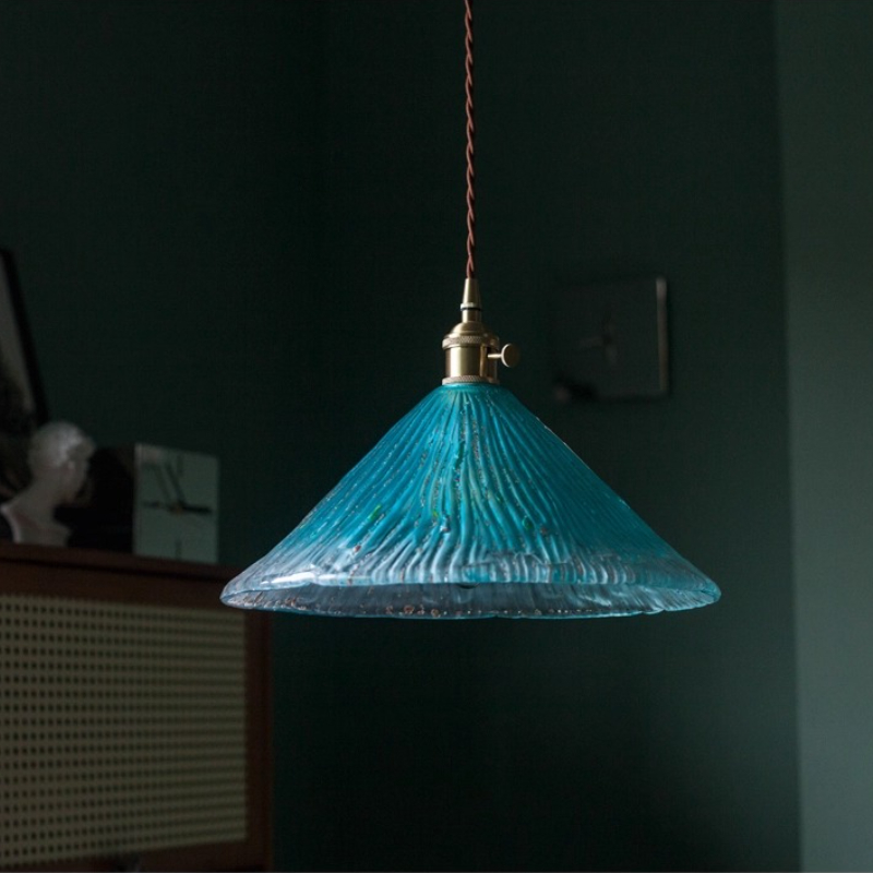 Switching Coffee To Tea - Amerykańska lampa wisząca z ręcznie robionego