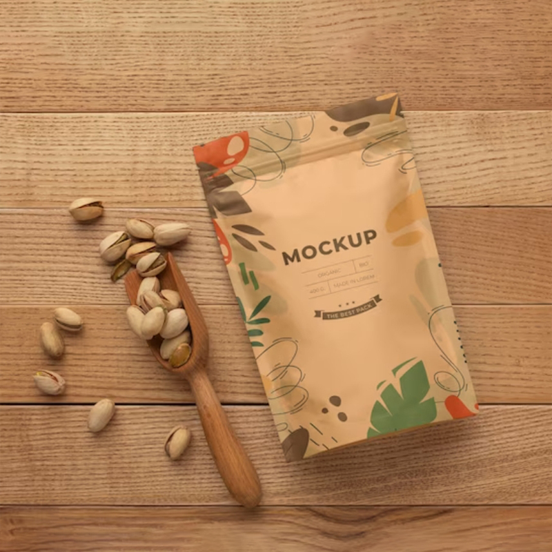 Coffee Tea Day - Papierowe torby z nadrukiem, zamykane na