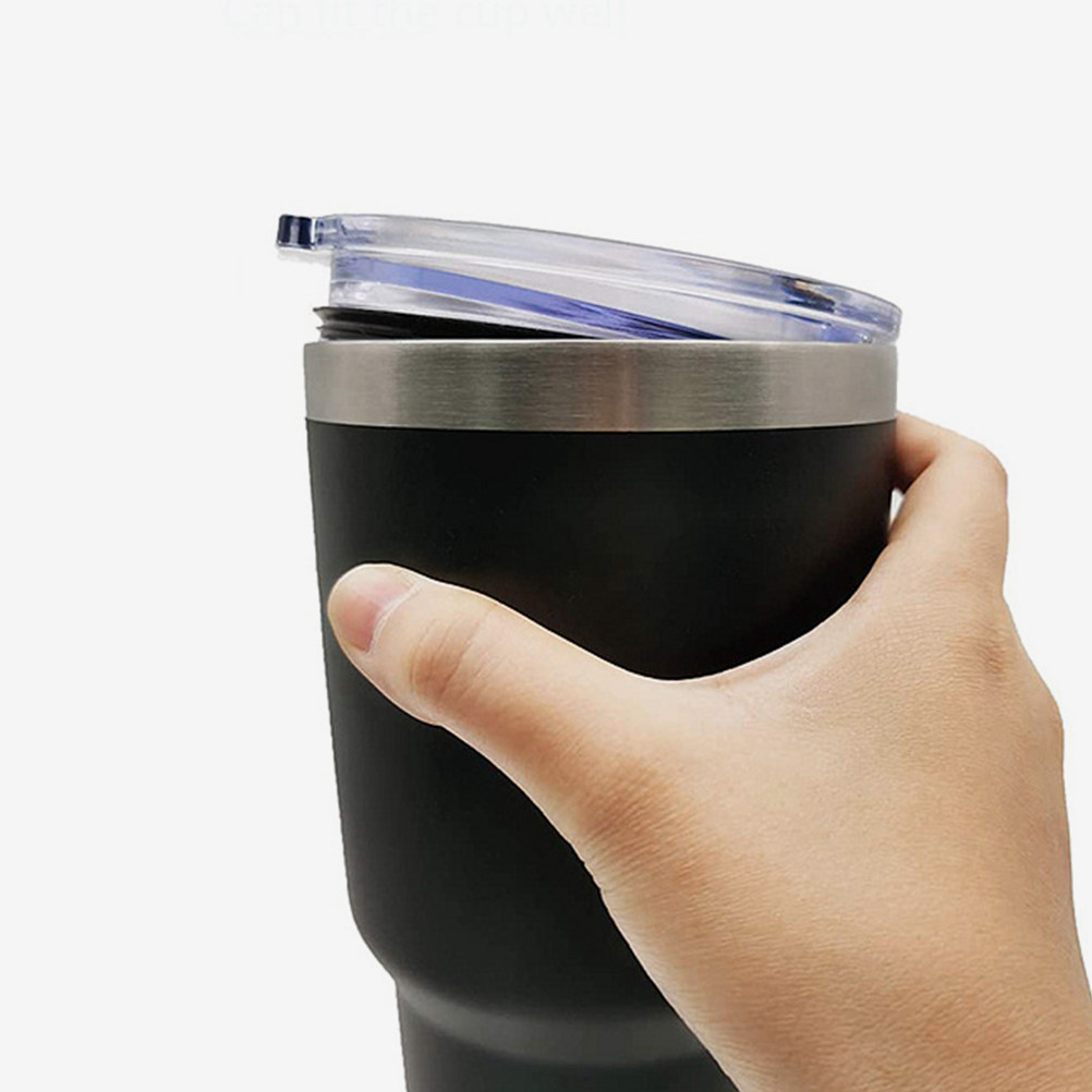 Coffee Tea Replacement - 2 szt. Przezroczyste plastikowe pokrywki do