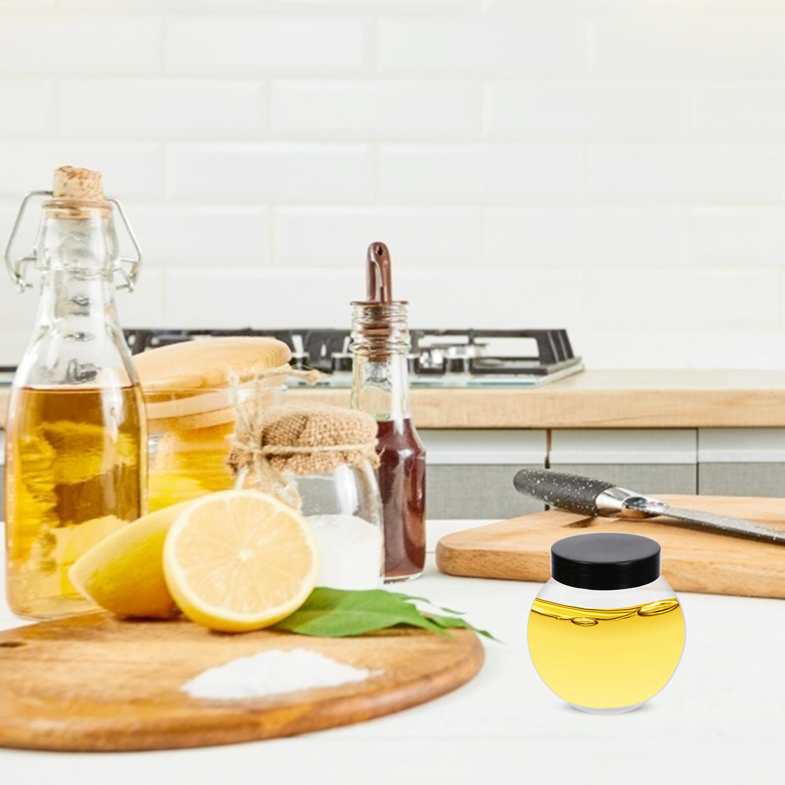 1 Zestaw Przezroczystych Pojem – Coffee Tea Sugar recenzja i cena