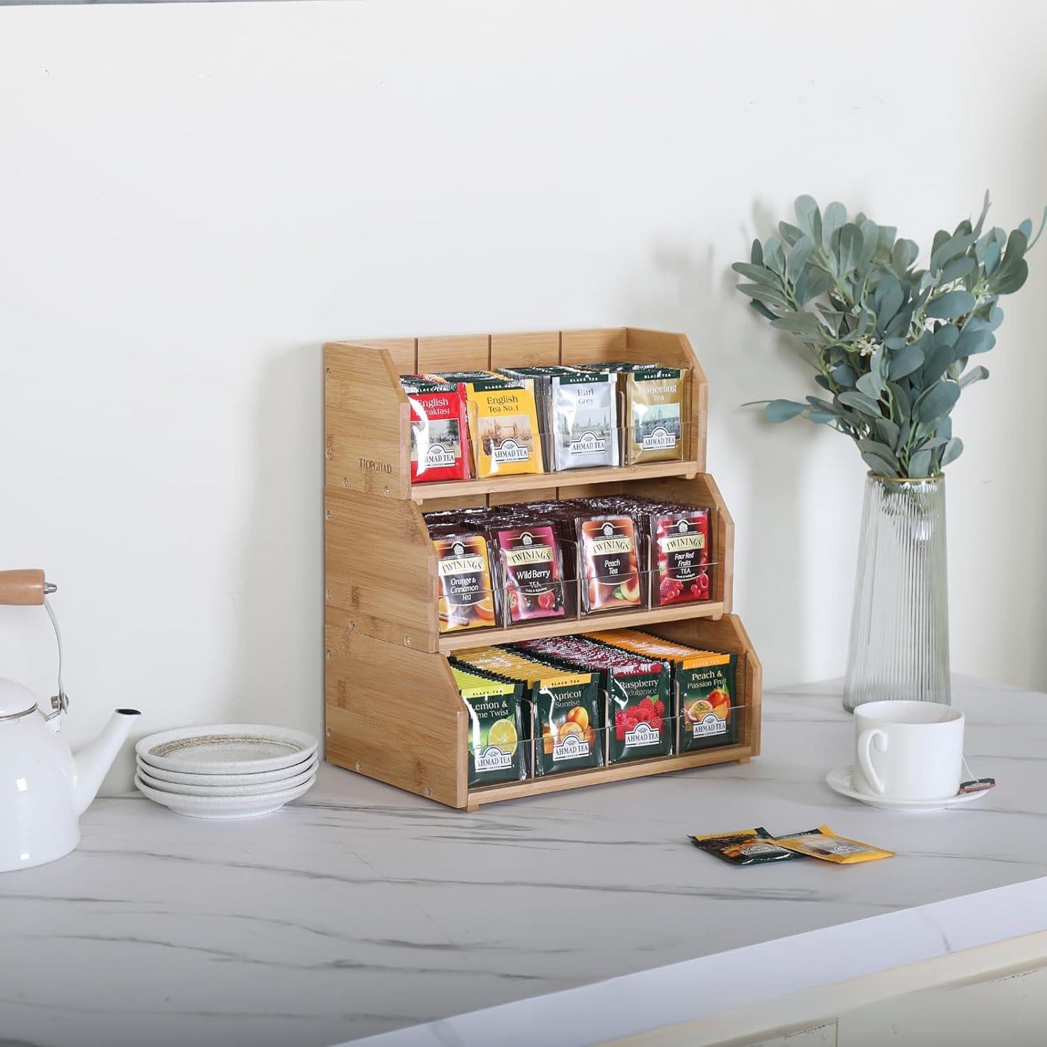 Pudełko na herbatę z bambusa,  – Coffee Tea Room recenzja i cena