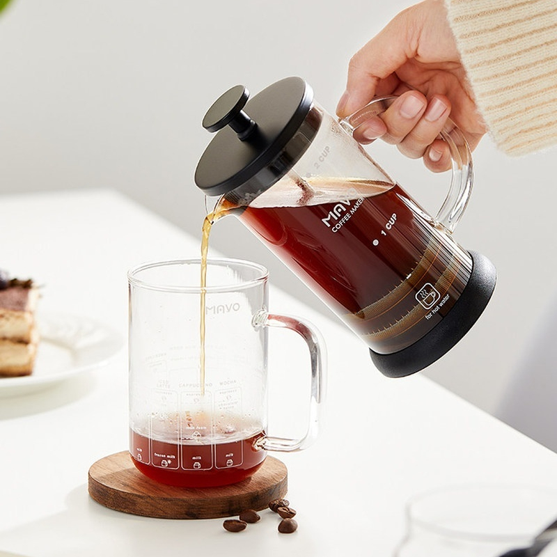 MAVO French Press do kawy z po – Coffee Tea Maker recenzja i cena