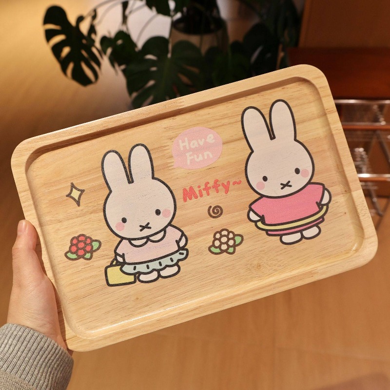 Talerz drewniany Miffy Rabbit  – Coffee Tea Room recenzja i cena