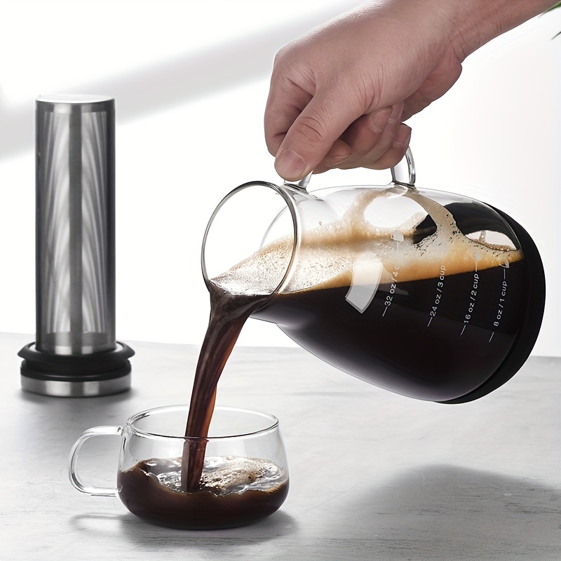 Klasyczny szklany dzbanek do k – Coffee Tea Maker recenzja i cena