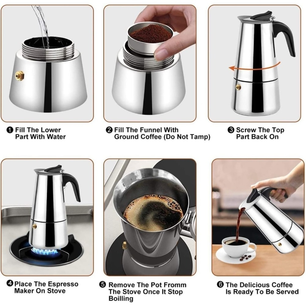 Kawiarki do moka ze stali nier – Coffee Tea Maker recenzja i cena