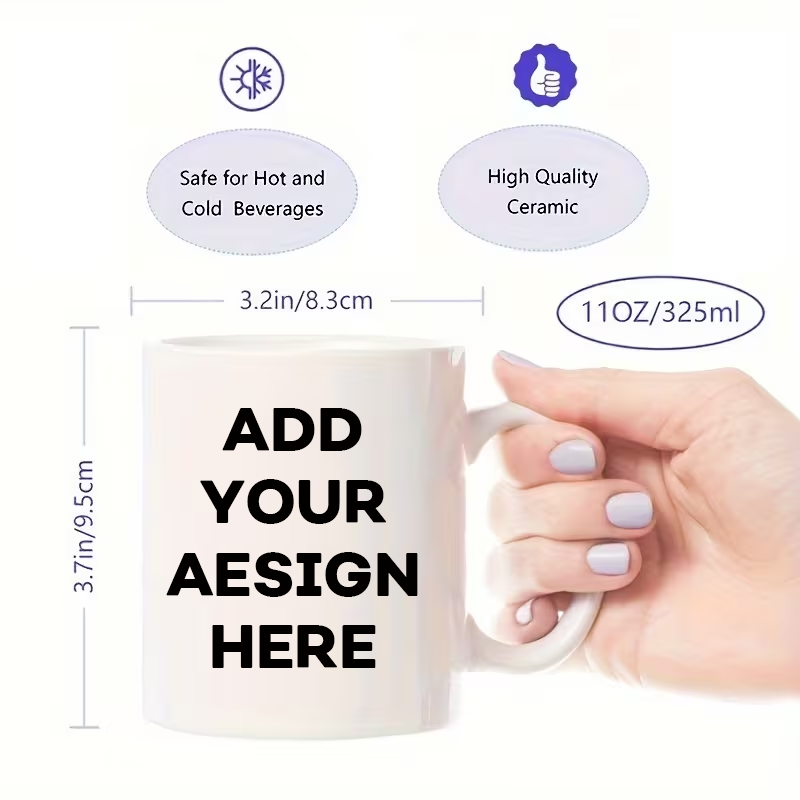 Kubek personalizowany 330 ml,  – Coffee Tea Day recenzja i cena